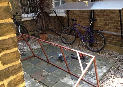 Fabricating A Metal Bike Shelter
