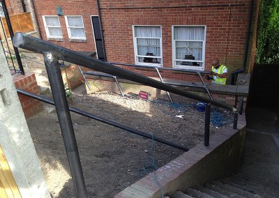 Fabricating a Metal Handrail