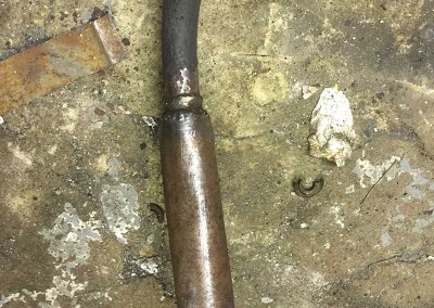 Welding an Exhaust