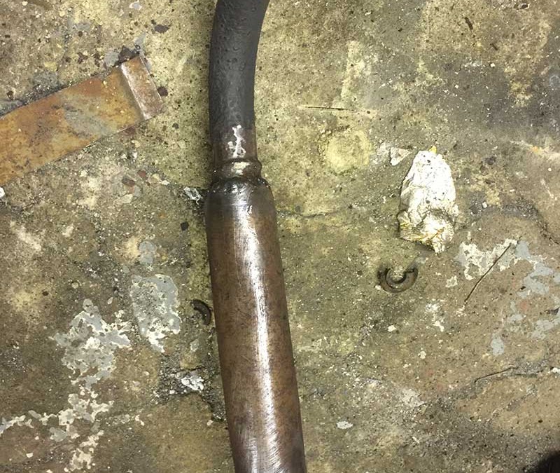 Welding an Exhaust