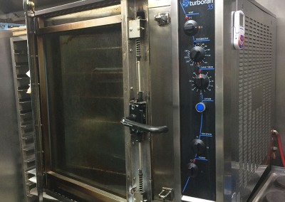Welding a Door Mechanism on an Oven
