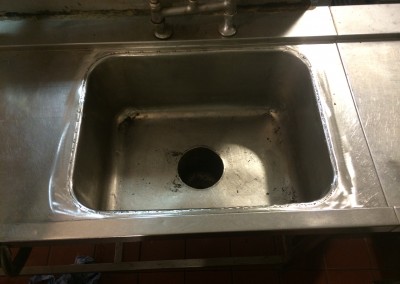 Welding a Stainless Steel Sink & Counter