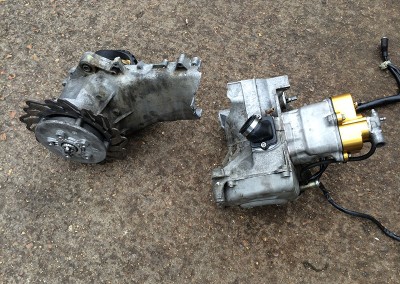Welding Repair to an Alloy Scooter Engine