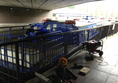 Welding Repair to a Metal Boat Railing