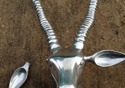 Welding Repair to a Metal Sculpture