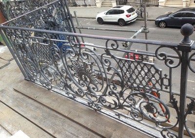 Weldfix Restoration to a Cast Iron Balcony